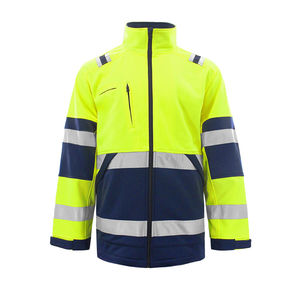 Chaqueta de Seguridad Reflectante de Alta Visibilidad para Hombre, Transpirable, con Cierre, al Mejor Precio - Product Image 1