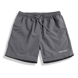 T-shirt et short de bain personnalisés de haute qualité, shorts de plage pour hommes en polyester à séchage rapide, shorts de bain imperméables pour hommes - Product Image 2