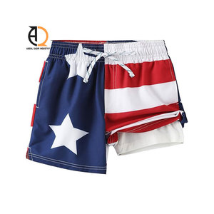 Shorts de bain pour hommes, shorts de plage imprimés tendance - Product Image 5