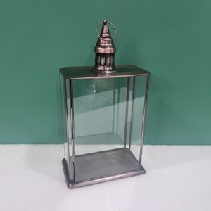 Modern Metal Glass <b>Lantern</b> Candle Holder Decorative Tabletop <b>Lantern</b> for Home Wedding Ramadan Christmas Decor - Product Image 3