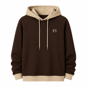 เสื้อฮู้ดดี้ผู้ชายไซส์ใหญ่พิเศษ พรีเมียม เนื้อผ้าหนา GSM ผ้าฝ้ายฟลีซแบบสั่งทำ ทรงไหล่ตก สไตล์สตรีทแวร์ เสื้อกันหนาวแบบสวมหัว ขายส่ง - Product Image 5