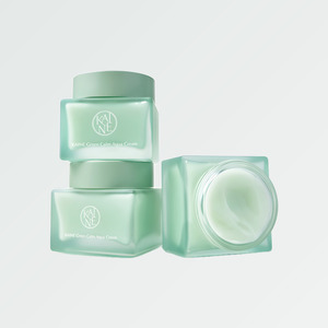 Dupes de soins de la peau KAINE Korean K-Beauty Green Calm Aqua Cream Mini Fabriqué en Corée 70 ml Lotion visage vegan - Product Image 1