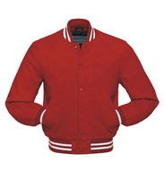 Blouson universitaire chauffant pour homme en laine d'hiver, avec broderie lettres violet et blanc sur le devant, style urbain, coupe droite, col en V, boutonné