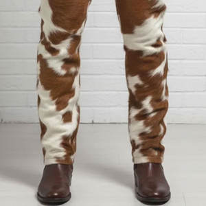 Pantalones de Hombre 2025, de Cuero Vacuno Premium, con Cintura Elástica, Corte Acampanado, de Shenra Industry, Atrevidos, Elegantes y a la Moda - Product Image 6