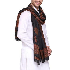 Novedad 2026: Chales de Lana Cálidos de Invierno para Hombre, Estilo Afgano Pashtun, con Logotipo Personalizado, Chal de Cachemira Suave a Cuadros de Lujo para Hombre - Product Image 4