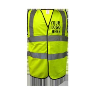 Gilet de sécurité haute visibilité personnalisé avec logo, multi-poches, réfléchissant, pour le travail, la construction, la sécurité, avec poche pour carte d'identité - Product Image 5