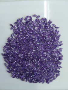 Ametista natural africana de 6x3 mm, corte marquesa, de la mejor calidad, color púrpura intenso, piedra preciosa suelta para la fabricación de joyas. - Product Image 5