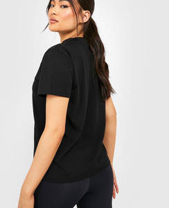 Camiseta Extra Grande de Algodón Ecológico para Mujer, Diseño Holgado y Ajustado con Logotipo Personalizado para el Verano - Product Image 2