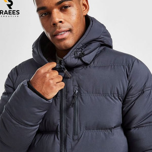 Veste matelassée streetwear pour jeunes hommes, couleurs vives, directement de l'usine, veste longue matelassée pour hommes, parka d'hiver longue. - Product Image 4