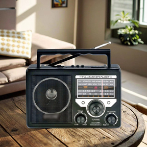 Radio Portátil Retro Personalizada de Fábrica con Banda Completa FM AM SW1 SW2, Bluetooth, Tarjeta TF, USB, AUX y Auriculares para Estudio, Trabajo, Aire Libre y Hogar - Product Image 4