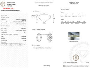 เพชร HPHT ที่ได้รับการรับรองจาก1.50กะรัต G VVS จากอินเดียที่มีการรับรองจาก IGI - Product Image 2
