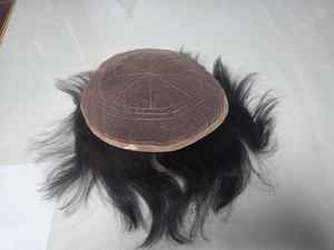 ท็อปเป้ผมแท้แบบเต็มศีรษะสำหรับผู้ชาย ผมอินเดียเรมี่ แบบลอน ความหนาแน่น 100% ความยาวสั้น TAZ HAIR BANGLADESH - Product Image 2