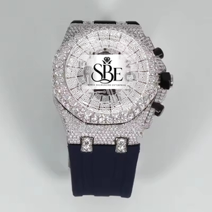 Montre en Moissanite Haut de Gamme en Promotion pour Soirées en Club et Style Célébrité, Disponible au Meilleur Prix - Product Image 3