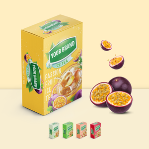 Prix usine Fruit de la passion Poudre de thé glacé Soluble dans l'eau Bulle Thé Poudre Bâton Sachet Sachet de thé - Product Image 1