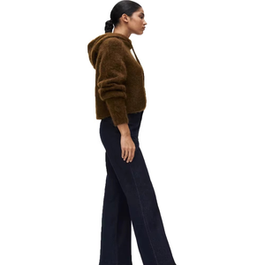 New Arrival Latest Design Men's Baggy <b>Jeans</b> Straight Stonewashed <b>Vintage</b> <b>Flared</b> Hip Hop Streetwear Pants Trousers OEM 100% - Product Image 4