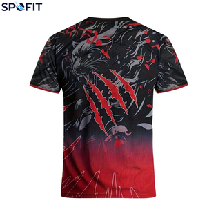 เสื้อฟุตบอลสั่งทำ OEM/ODM ขายส่ง เสื้อฟุตบอลคอกลมแขนสั้นแบบซับลิเมชั่น สั่งทำชื่อ เบอร์ หมายเลข ชุดทีม - Product Image 2