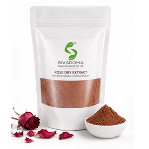 Poudre d'extrait de rose de haute qualité, idéale pour les créations de parfums, les formulations de soins de la peau et les besoins de fabrication de produits aromatiques - Product Image 1