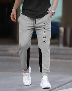 Pantalons de jogging pour hommes avec impression DTF de qualité supérieure, logo personnalisé, en molleton de coton, respirants, tissu de haute qualité, fabrication OEM et ODM - Product Image 5