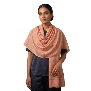 Wholesale Women Viscose Voile <b>Shawl</b> Metallic Striped Lightweight Breathable Hijab Scarf Long Wrap Bulk OEM - Product Image 1