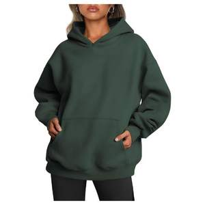Sweat à capuche imprimé pour femme en polaire épaisse 100% polyester respirant et écologique, collection hiver 2025 – Personnalisation OEM/ODM avec logo sur mesure – Pull tendance - Product Image 6