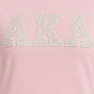 Camiseta Rosa con Letras de Perlas para Mujer, Manga Corta, Algodón, Diseño Gráfico, Informal, a la Moda, para el Verano, Ropa Diaria - Product Image 6