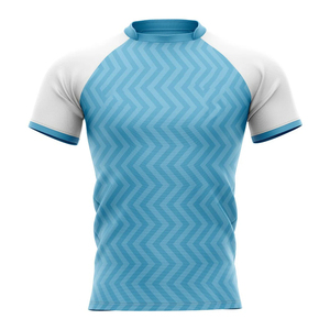 Maillot de rugby professionnel personnalisable avec logo d'équipe, léger et respirant, idéal pour les matchs de ligue - Product Image 1