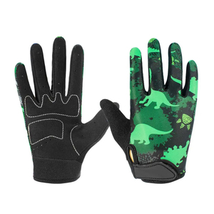 Gants de motocross respirants, antichocs, antidérapants, en cuir organique, fermeture à boucle, unisexe, polyester, pour vélo, moto - Product Image 1