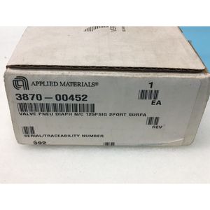Válvula Neumática de Diafragma N/C AMAT 3870-00452 - Equipo y Piezas de Semiconductores de Confianza de Líderes Globales - Product Image 4