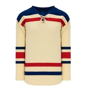 Maillot de hockey sur glace en maille 100 % polyester, doux, respirant, confortable, imprimé numériquement, pour adultes, avec logo personnalisé - Product Image 2
