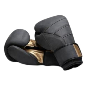 Gants d'entraînement de boxe gris mat de qualité supérieure avec accent doré, mitaines de sparring professionnelles pour le kickboxing, fabricant en gros - Product Image 2