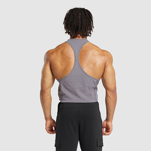 เสื้อกล้ามกีฬาแบบสั่งทำพิเศษ พิมพ์ลายวิ่ง เสื้อกล้ามผู้ชายผ้าซับลิเมชั่น 90% โพลีเอสเตอร์ 10% สแปนเด็กซ์ - Product Image 3