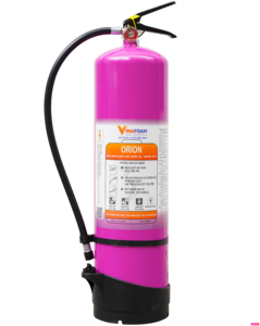 Extincteur multi-usages à base d'eau ORION 9 litres pour les incendies de batteries au lithium de véhicules électriques et les incendies de type A-B-C - Product Image 1
