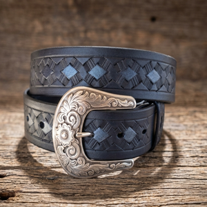 Ceinture en cuir de cowboy et cowgirl de style western haut de gamme, sculptée à la main, longueur personnalisée, unisexe, ceinture en cuir western avec gravures - Product Image 6