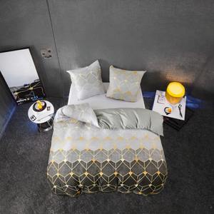 Ensemble de literie luxueux de très haute qualité, confortable et élégant, ensemble de draps haut de gamme à motif végétal, quatre pièces, entièrement luxueux - Product Image 3