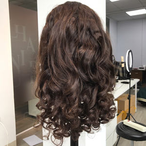 Top qualité prix de gros bouclés couleur brune Extension de cheveux prix usine vietnamien 100% cheveux humains - Product Image 3