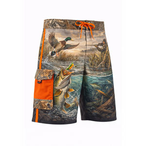 Shorts de Pesca y Caza al por Mayor, con Estampado de Camuflaje 3D de Peces y Ciervos, de Secado Rápido, para Actividades al Aire Libre, con Bolsillos para Herramientas - Product Image 2