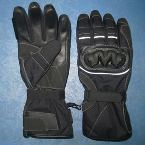 Gants de moto en cuir Kadia, gants de sport d'extérieur, imperméables, antidérapants, protection hivernale, avec protection rigide pour les articulations. - Product Image 5