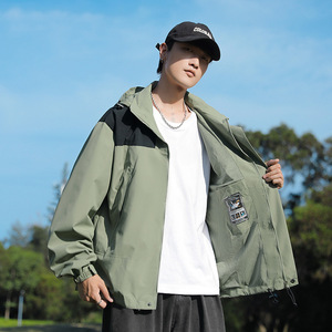 เสื้อแจ็คเก็ตกันลมกันน้ำคุณภาพสูงแบบมีฮู้ดสำหรับกิจกรรมกลางแจ้ง  สำหรับทุกเพศ - Product Image 5