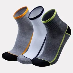 High Quality Custom Logo Breathable Summer Non Woven Disposable Men <b>Socks</b> Compression Cotton Printed Split Color - Product Image 1