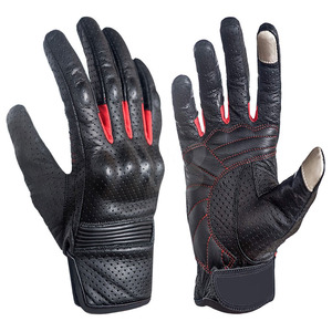Latest Design Winter Breathable Five Fingers Motorcycle Racing Gloves <b>Cycling</b> Protection Made in Pakistan - Product Image 1