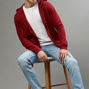 Nouvelle mode : Sweat à capuche zippé slim fit avec strass pour homme – Qualité supérieure – Sweat-shirts et sweats à capuche décontractés pour homme avec strass et fermeture éclair - Product Image 6