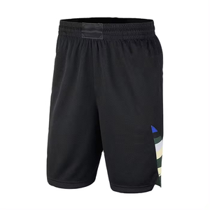 Novedad 2024, Pantalones Cortos Deportivos Sublimados para Hombre, Transpirables, 100% Algodón, Cintura Elástica, Secado Rápido, Precio Bajo - Product Image 1
