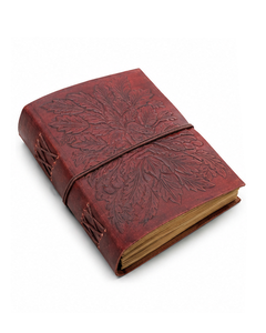 Qualité supérieure B5 taille Antique marron cuir Journal fait à la main en relief homme conception sangle fermeture pour journal écriture journalisation - Product Image 1