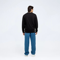 Toptan Satış İçin Bisiklet Yaka Kışlık Sweatshirt %100 Yüksek Kaliteli ODM Baskılı Düz Özel Logolu Erkek Sweatshirtü