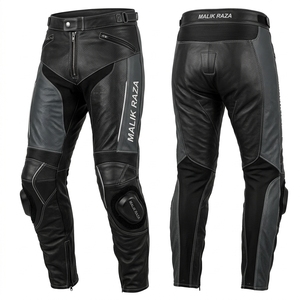 Pantalones de Motocicleta de Cuero Genuino Perforado para Hombre y Mujer, Tallas Personalizadas, Transpirables, para Carreras - Product Image 2