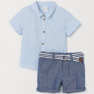 Vêtements formels pour enfants de 1 à 6 ans, robe de fête d'anniversaire pour garçons, ensemble de costume pour enfants en 4 pièces, vêtements pour bébés garçons, costume cadeau - Product Image 1