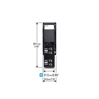Nouveau Conditionneur de signal MG Co. Ltd. Série W2 W2MS, entrée potentiomètre, deux sorties isolées, linearisation, alimentation AC/DC