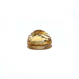 Certified Natural Citrine 8.4 Carat High Quality Faceted Cushion Cut Loose Gemstone for Fine Jewelry - Product Image 3