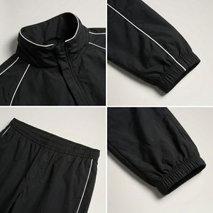 Embroidered Zip up Casual Mens Tracksuits Set Sports Zip up Long Sleeve Sweatsuits Jacket Pants 2 Piece Running Outfits - Product Image 3