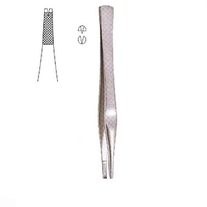 Forceps manuel chirurgical en acier inoxydable de haute qualité HC-CL-190, 14,5 cm, à dents de rat, pour maintenir les tissus - Product Image 2